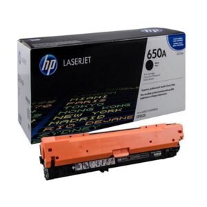 HP 650A Black Laser-jet Toner Cartridge