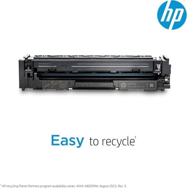 Overview Count on Original HP Toner Cartridges with JetIntelligence to deliver more pages than ever at fast speeds, plus affordable high-yield options and anti-fraud technology to ensure consistent HP quality. Features Be confident you’re getting more from your cartridge. Count on intelligent tracking of toner levels and cost-effective, high-yield options – using Original HP Toner cartridges with JetIntelligence. Produce consistent, quality documents at speeds your HP printer or MFP was built to achieve. Specially engineered Original HP Toner cartridges with JetIntelligence match your printer’s high-speed performance and deliver professional printing results. Help protect your business against counterfeit cartridges with HP’s exclusive anti-fraud technology. Manage business costs and maintain quality standards with Original HP-only policies and cartridge protection. Get more pages from your HP printer or MFP. Original HP Toner cartridges with JetIntelligence match the fast performance of your printer and provide consistent results. Choose toner cartridges that help your printer work its best – Original HP. Specifications Color(s) of printing supplies Black Print technology Laser Page yield (black and white) 9,000 pages Page yield footnote Approximate average yield based on ISO/IEC 19752. Actual yield varies considerably based on content of printed pages and other factors. For details, see http://www.hp.com/go/learnaboutsupplies. Operating requirements Operating temperature range 10 to 32.5°C Storage temperature range -20 to 40°C Non-Operating Humidity Range 10 to 90% RH Dimensions and weight Package dimensions (W x D x H) 362 x 102 x 227 mm Package weight 1.3 kg What's included Warranty HP's Premium Protection Warranty. This HP product is warranted to be free from defects in materials and workmanship. What's in the box Toner cartridge Recycling guide
