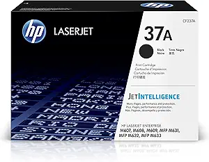 HP 37A Black Original LaserJet Toner Cartridge