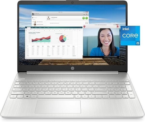 HP 15 Laptop 11th Gen Intel Core i5-1135G7 Processor 8 GB RAM 256 GB SSD Storage 15.6” Win 10 7K967UA