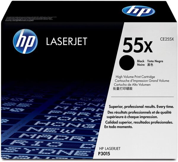 HP 55X High Yield Black Original LaserJet Toner Cartridge