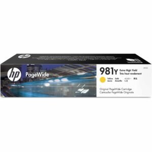 HP 981X High Yield Yellow Original PageWide Cartridge L0R11A