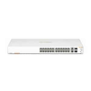 HPE Aruba Instant On 1960 Smart 24G 2XT 2XF PoE+ 370W Switch