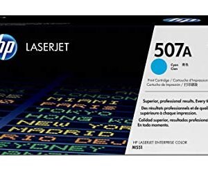 HP 507A Cyan Original LaserJet Toner Cartridge