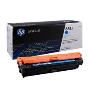 HP 651A Cyan Original LaserJet Toner Cartridge CE341A