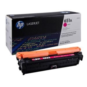 HP 651A Magenta Original LaserJet Toner Cartridge CE343A