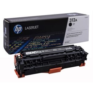 HP 312A Black Original LaserJet Toner Cartridge CF380