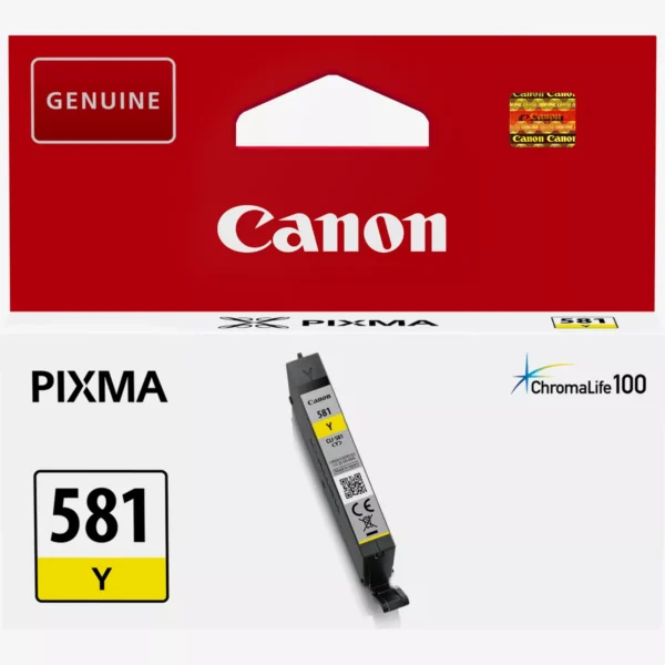 Canon CLI-581Y Yellow Ink Cartridge