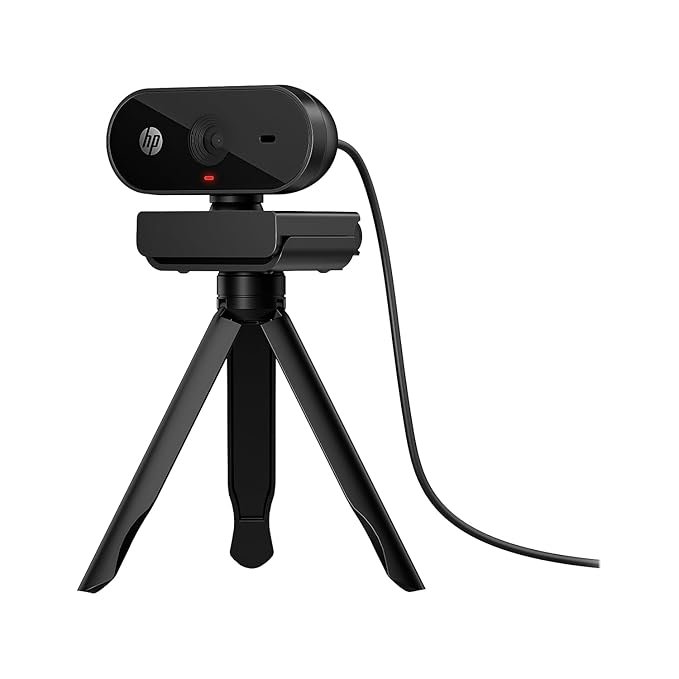 HP 320 FHD 1080p Webcam – Works with Zoom Chrome & Microsoft Teams