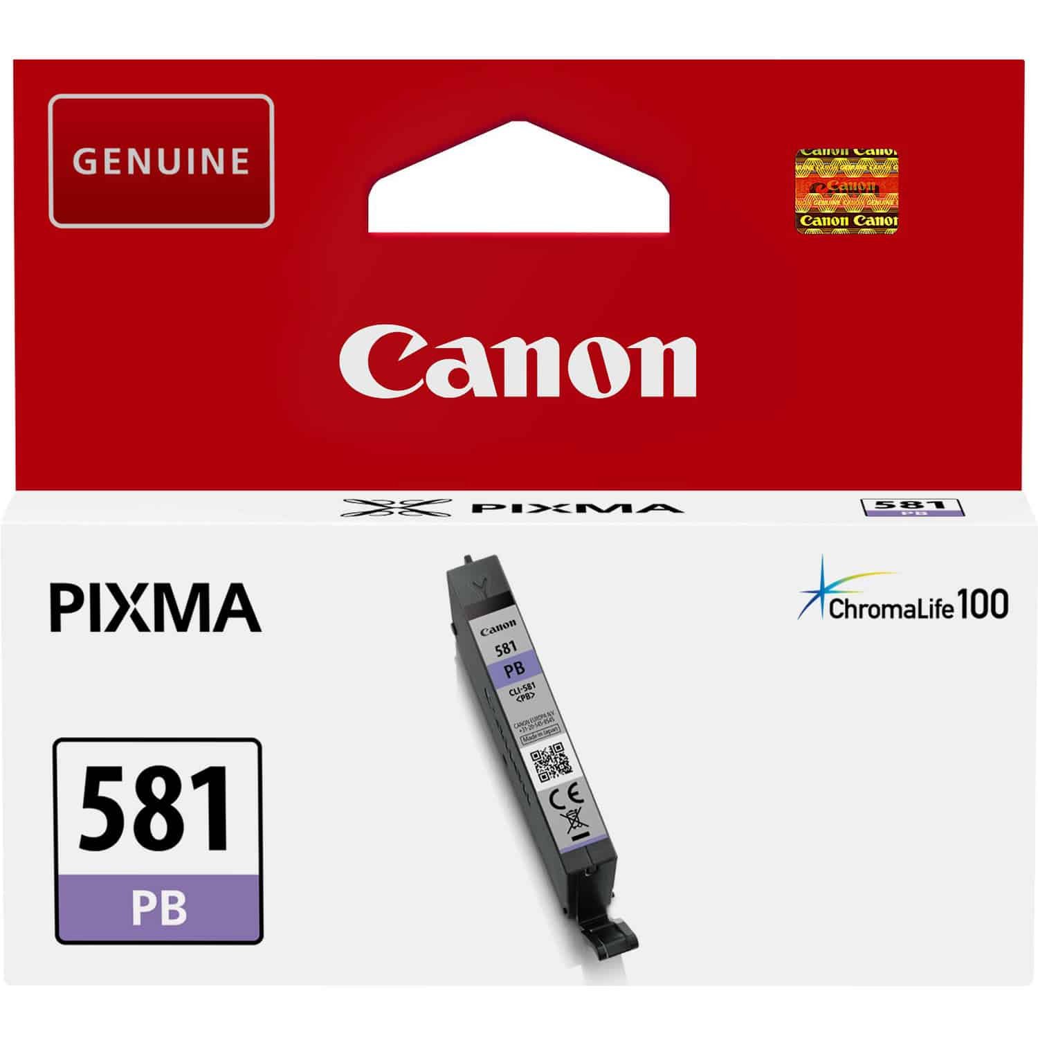 Canon CLI-581PB Photo Blue Ink Cartridge