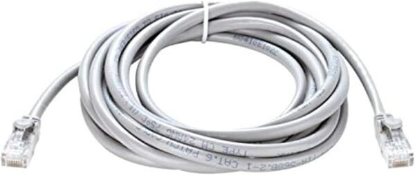 CAT6 UTP 24 AWG PVC Round Patch Cord - 3m - Grey Colour