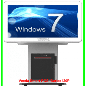 Veeda Smart POS ISeries  i20P with 80 mm inbuilt printer Dual core 2.4Ghz J1800 128 SSD 4gb memory win10 wifi
