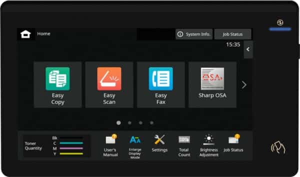 SHARP BP-50C36 Colour Office Printer Copier Scanner