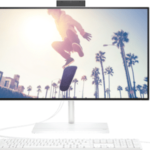 HP PAVILION 24 ALL IN ONE (93T65EA) INTEL CI5 16GB DDR4-3200 MHZ RAM 512GB PCIE NVME M.2 SSD 2TB GEFORCE MX450 2GB FREEDOS SNOWFLAKES WHITE