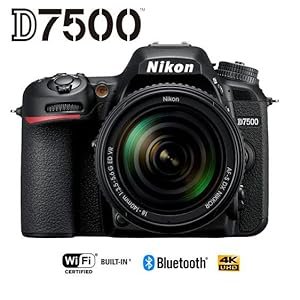 Nikon D7500 with 18-140mm lens