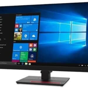 LENOVO THINK VISION T27q-20 QHD IPS W-LED 27 MONITOR WITH FULL ERGONOMICS FUNCTION WITH SPEAKERS AMD FREE SYNC FLICKER FREE AND NATURAL BLUE LIGHT