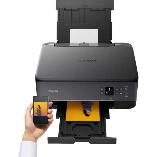 Canon PIXMA TS5350i Wireless Colour 3-in-One Inkjet Photo Printer, Black
