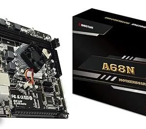 BIOSTAR A68N-5600E MOTHERBOARD WITH CPU