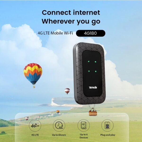 4G180 O3 4G LTE-Advanced Pocket Mobile Wi-Fi Router 