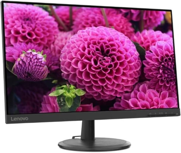 LENOVO C24-25 FHD WLED 24’’ DISPLAY WITH 4MS RESPONSE TIME HDMI AND VGA AND VESA MOUNT AND TILT ADJUSTABLE MONITOR
