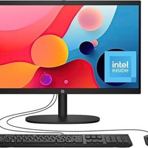 HP 22-1C24 AIO INTEL PROCESSOR N100 NON-TOUCH 21.5 FHD ANTIGLARE DDR5 4800 8GB 256SSD FREEDOS Cashmere White (B13YBEA)