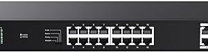 TEG1120P-16-250W 18GE+2SFP Ethernet Unmanaged Switch With16-Port PoE