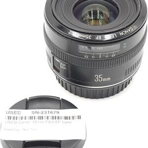 CANON LENS EF 35MM STM MICRO F2