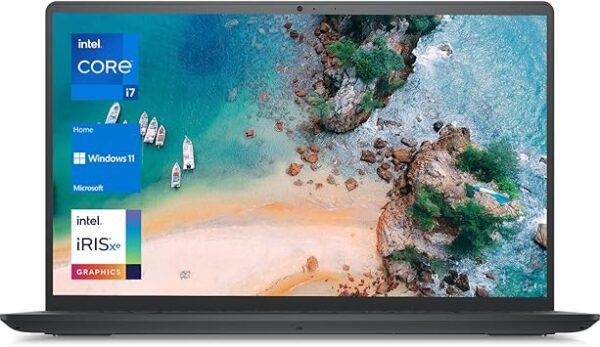 Dell Inspiron 3520 12th Gen Intel Core i7-1255U 1.7GHz up to 4.7GHz 512GB NVMe SSD 16GB DDR4 Display Integrated Intel Iris Xe Graphics Win 11 CARBON BLACK (6HD73)