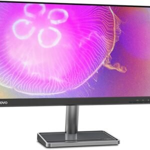 Lenovo L24Q-35 QHD 2K IPS 24 Display With Speakers And 75Hz Refresh Tilt Angle And Height Adjustable HDMI And Display Port