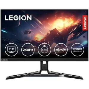 Lenovo LEGION R25F-30 FHD 24.5 PRO GAMING MONITOR AND 280Hz REFRESH RATE 0.5MS RESONSE TIME AMD FREE SYNC PREMIUM FULL ERGONOMIC FUNCTION