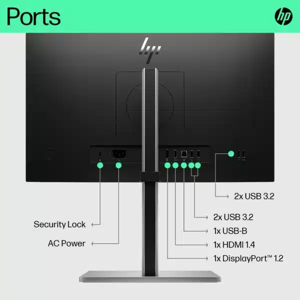 HP E22 G5 FHD Monitor (6N4E8E9)