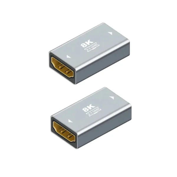 Generic 8K HDMI Coupler Female to Female Port Extender Coupler HDMI Adapter