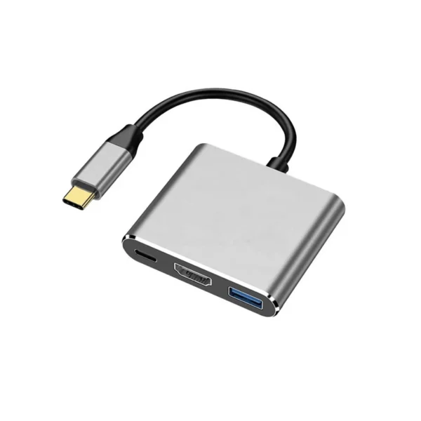 Generic 3-in-1 USB C Type C Multi-Function Hub