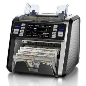 Chuanwei Money Counter AL-931 Multi currency Touch Screen 4.5 Inch