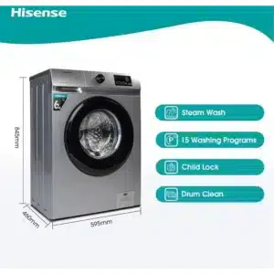 Hisense Front Load 6KG (WFVB6010MS) Washing Machine