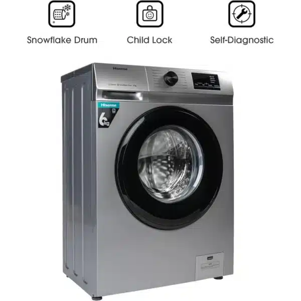 Hisense Front Load 6KG (WFVB6010MS) Washing Machine
