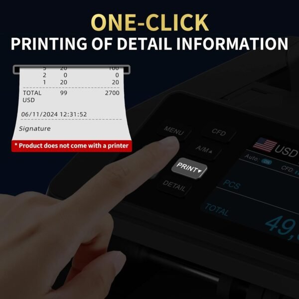 Chuanwei AL-N70 Mixed Denomination Money Counter
