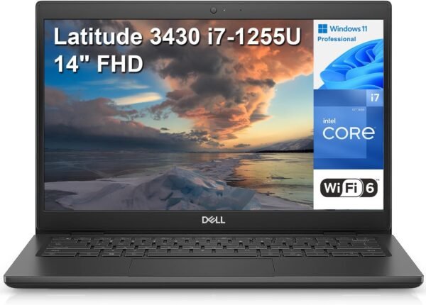 Dell Latitude 3430 Intel Core i7 12th Gen 16GB DDR5 1TB Solid drive 14'' Bluetooth Backlit windows 11 Pro