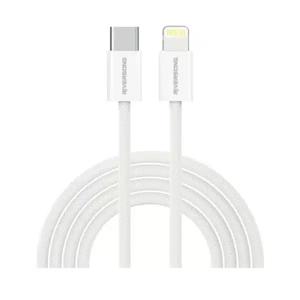 RIVERSONG CL53 Lotus 10 Type-C to Lightning Charging Cable (1 Meter) - White