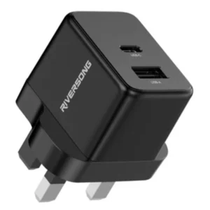 Riversong PowerKub G20 Pro GaN Fast Charger Black (AD117-UK)