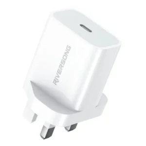 RIVERSONG PowerKub 20 Fast Wall Charger USB-C 20W White (AD75C-A-UK)
