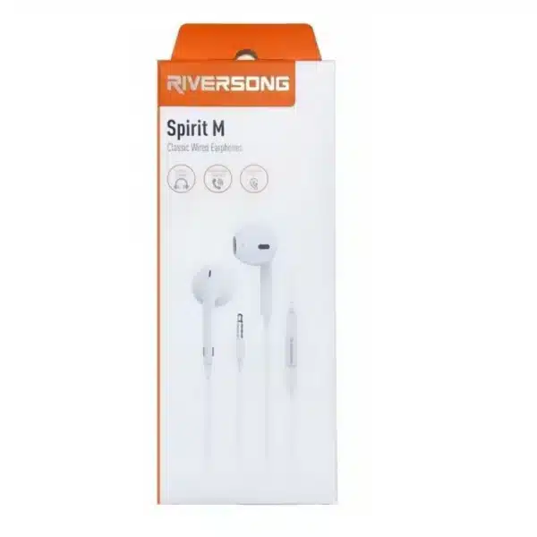 Riversong EA125 Spirit M Wired headphones White