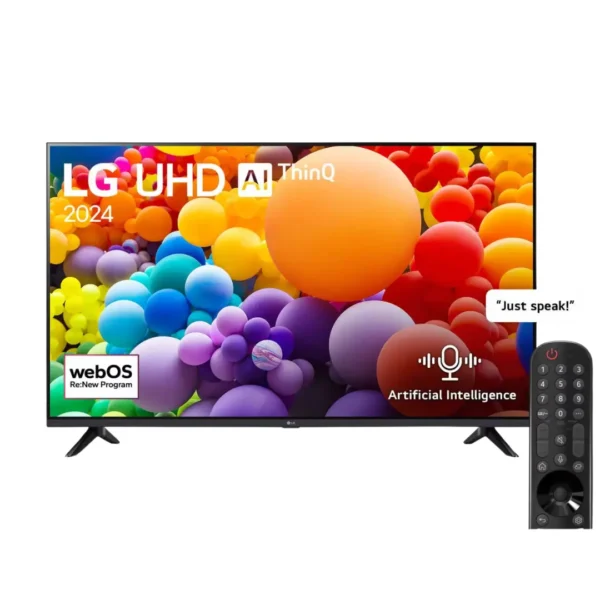 LG TV UHD 50 Inch UT73 4K Smart TV AI Magic remote HDR10
