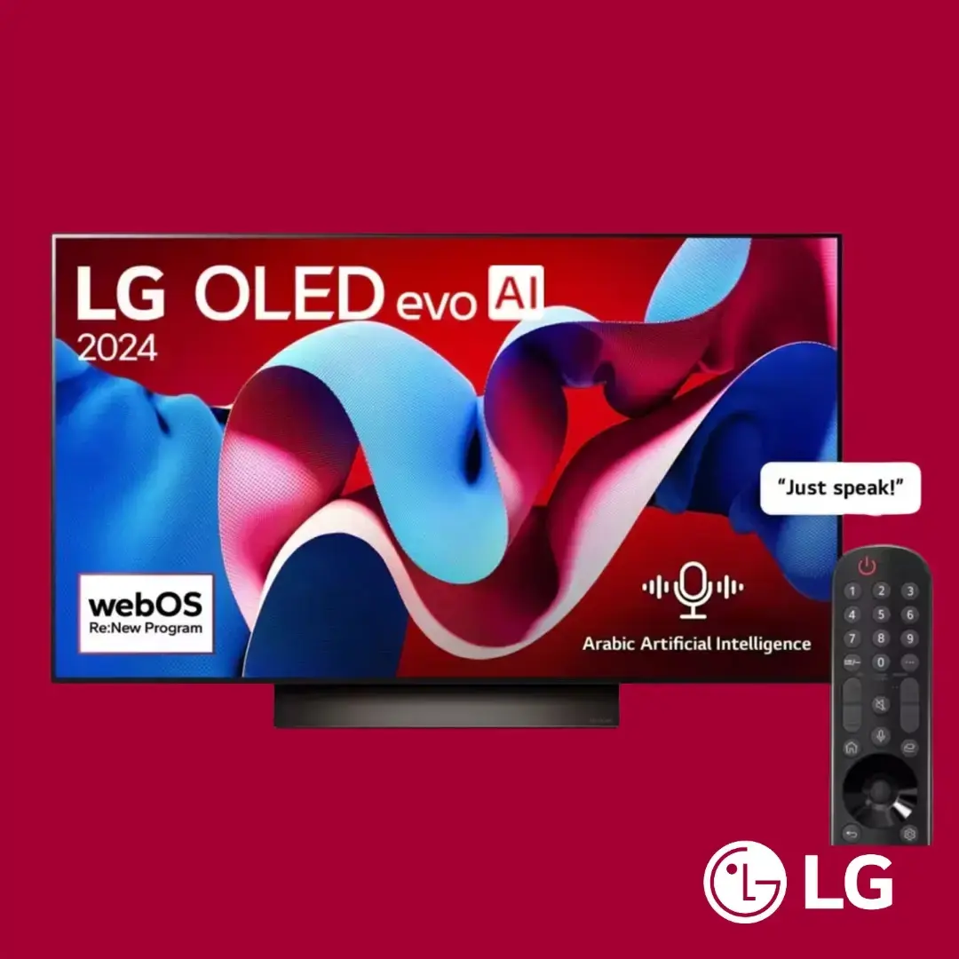 LG TV OLED 55 Inch C4 4K Smart TV AI Magic remote Dolby Vision webOS24 2024 LGTV55C46LA