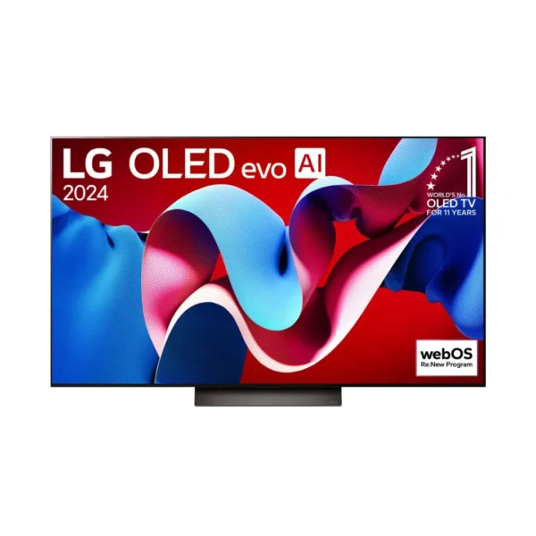 LG TV OLED 55 Inch C4 4K Smart TV AI Magic remote Dolby Vision webOS24 2024 LGTV55C46LA