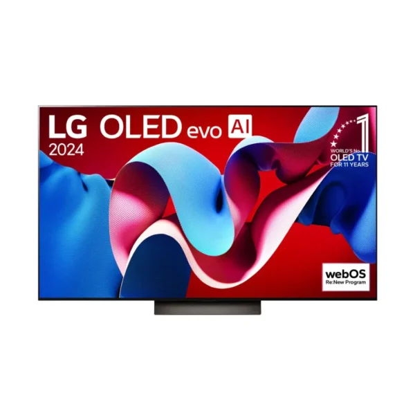 TV OLED 77 Inch C4 4K Smart TV AI Magic remote Dolby Vision webOS24 2024 LGTV77C46LA