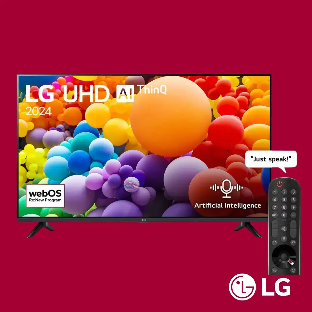 LG TV UHD 55 Inch UT73 4K Smart TV AI Magic remote HDR10 webOS24 LGTV55UT73006LA
