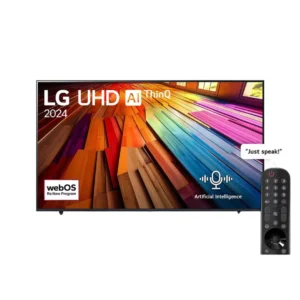 LG TV UHD 70 Inch UT80 4K Smart TV AI Magic