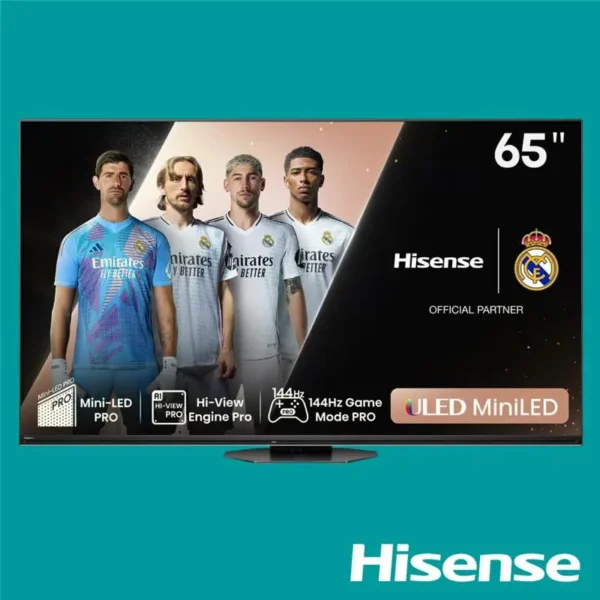 Hisense TV ULED 65 Inch U8N 4K Smart VIDAA HISTV65U8N