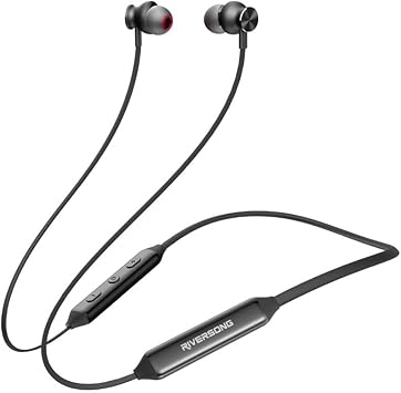 Riversong EA509 Stream L2 Bluetooth Neckband Silicone Black Headset/Wired Earphones